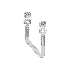 Cooper B-Line - V Bolt 6in X 2 18in 12in-13 Thread Yellow Zinc SB100204HYZ