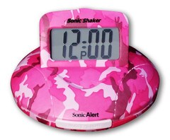 Sonic Alert Sonic Shaker Pink Camo SBP100C