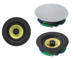 Symphonics Designs 6 12-Inch In-Ceiling Recessed Speakers SD-CSP651