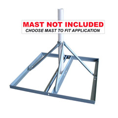 Solid Signal Non-Penetrating Roof Mount for Antennas and Dishes SKY32816