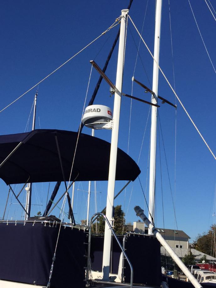 Seaview Radar Mast Mount for 18in Radar Domes SM-18-R