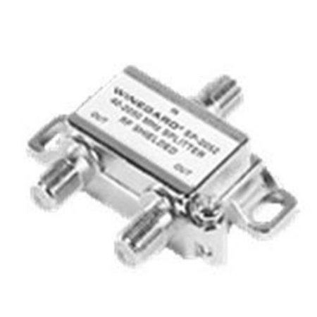 Winegard Two-Way HD Splitter for Cable TV Antenna Radio SP-2052