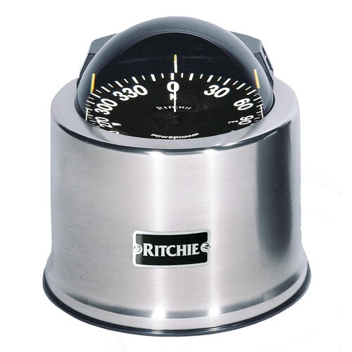 Ritchie GlobeMaster Compass Pedestal Mount Stainless Steel SP-5-C