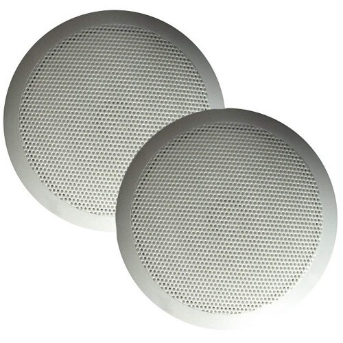 Majestic Ultra Slim 6-Inch Speakers 30W White Pair SPK60