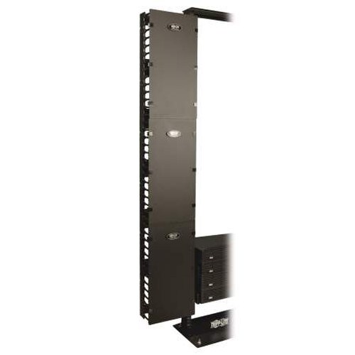 12-Inch Finger Duct with Cover Vertical Cable ManagerSRCABLEVRT12