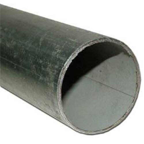 5ft Antenna Mast 125in OD Heavy Duty Stackable Swedged Pole SSMAST