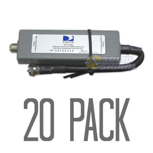 Zinwell DIRECTV SUP2400 B Band Converter Module BBC 20 Pack (SUP2400