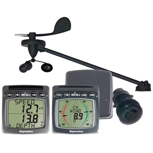 Raymarine Wireless Wind Speed Depth System with Triducer T108-916