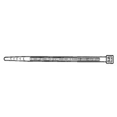 HellermannTyton - Cable Tie8-Inch x 18-Inch Natural 30 lb 1000 pk T30L9M4