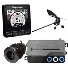 RAYMARINE Raymarine i70s System Pack wColor Instrument Wind DST Transducers iTC-5 and STng Backbone - T70216