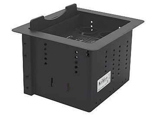 Kramer Black Modular Multi-Connection Solution Table Mount TBUS-1N-B