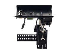 Kramer Pop-Up Table Mount Multi-Connection Solution Brushed Aluminum TBUS-203XL-BC