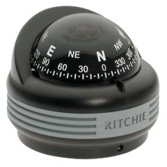 Ritchie Trek Compass Surface Mount Black TR-33
