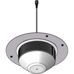 JMA 698-2700MHz Recess Mount V-Pol Omni Antenna TRU-OMNIR727