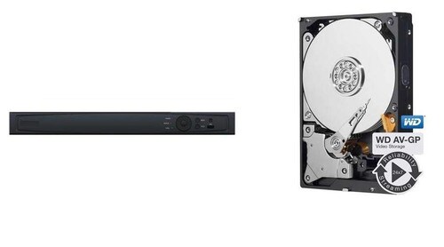 SecurityTronix TVI 8Ch Tribrid TVI Analog IP Recorder with 3TB HDD Kit TVR-AR314-8-HDD-3TB