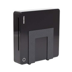 HIDEit Uni-SW Black Adjustable Small Wide Electronic Cable Box Mount HIDEit Uni-SWB