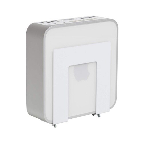 HIDEit Uni-SW White Adjustable Small Wide Electronic Cable Box Mount HIDEit Uni-SWW