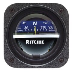 Ritchie Explorer Compass Bulkhead Mount Blue Dial V-537B