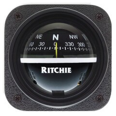 Ritchie Explorer Compass Bulkhead Mount Black Dial V-537