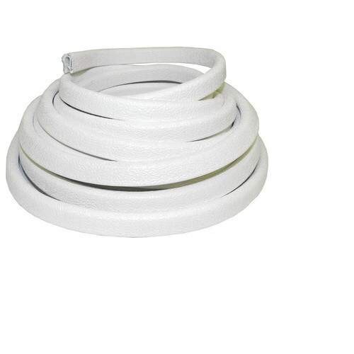 TACO Flexible Vinyl Trim Opening 05 in W x 25 ft L White V30-1008W25-1