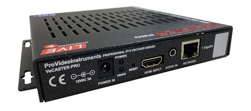 VeCASTER HDMI 20 IPTV Video Encoder and Server VECASTER-4K-H264
