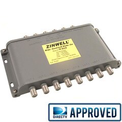 Zinwell DIRECTV Approved Wide Band KuKa 6x8 Multiswitch WB68