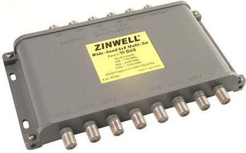 Zinwell Direct TV Wb68 マルチスイッチ 6x8