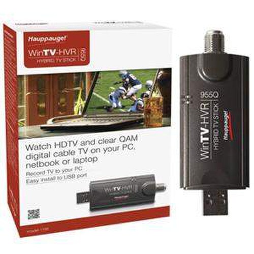Hauppauge Hybrid Video Recorder TV Stick And Portable TV Antenna WinTV-HVR-955Q