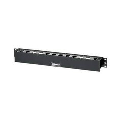 Panduit Horizontal Cable Manager Black Single Sided 1RU WMPLFSE
