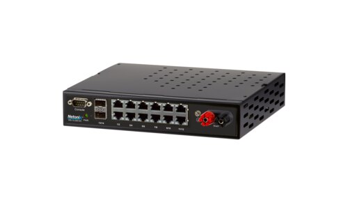 Netonix 12-Port Managed PoE Switch DC 250W WS-12-250-DC