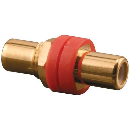 Pro-Wire- X-RGRGR RCA Front and Back Connectors Red color-coded insulator X-RGRGR