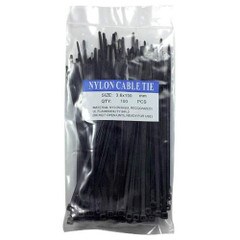 Vericom Bag of 100 Universal Zip Ties 8in XACCM-00543