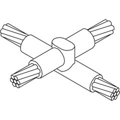 Harger XO Cross Connection for Horizontal 2 Solid XO2S2SB