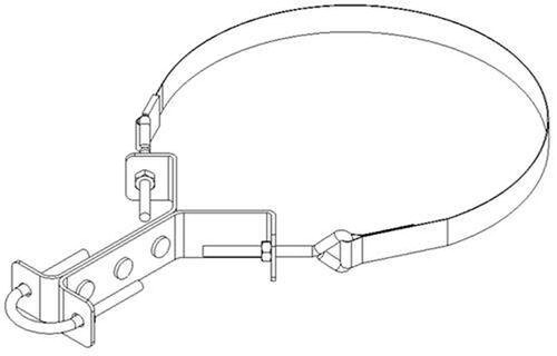 VMP Y-Type Antenna and DBS Pipe Chimney Mount VMP-Y-MOUNT