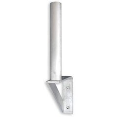Second Sight Systems LLC Reinforced Aluminum Antenna Pole Wall Mount Z16B9R